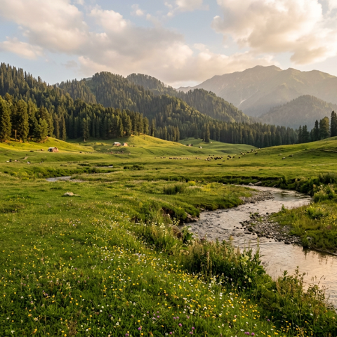 Doodhpathri Kashmir — Peaceful meadows away from the crowds