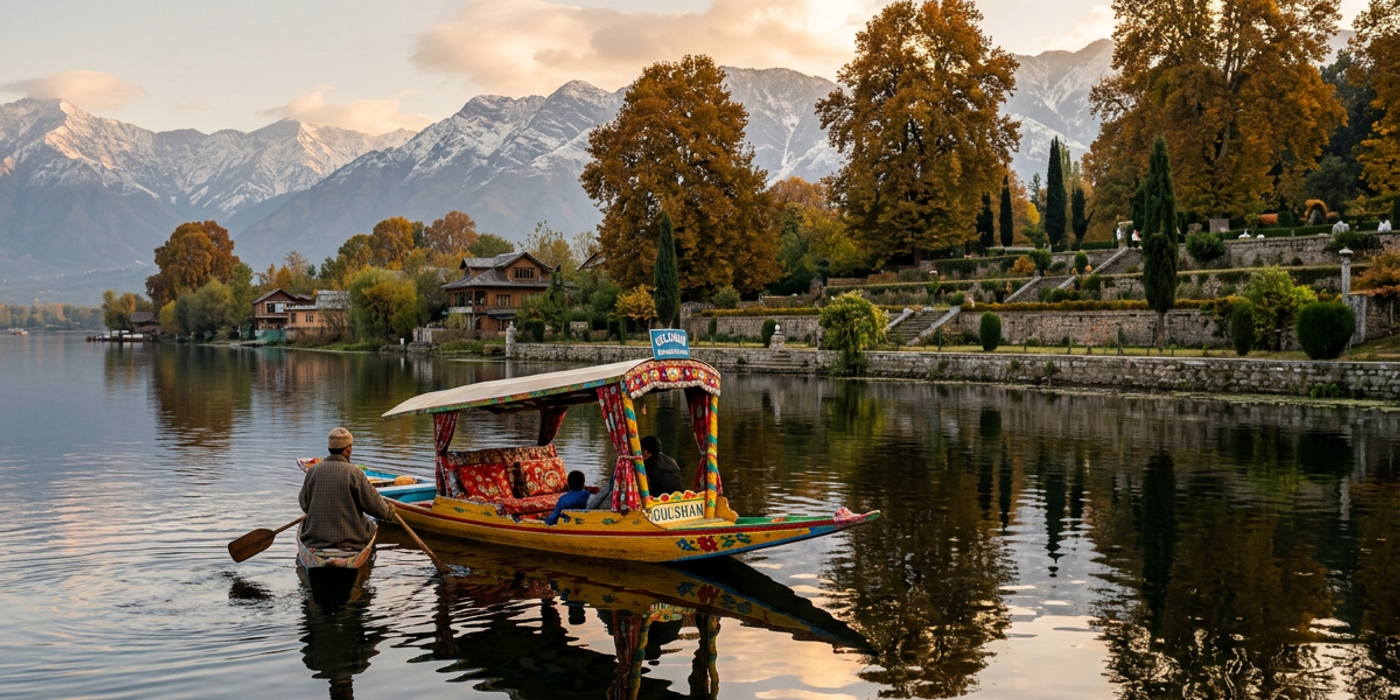 Srinagar Kashmir — Dal Lake, Shikara rides & Mughal Gardens